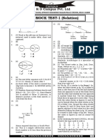 RRB MOCK TEST-1 (Solution) : 2007, Outram Lines, 1St Floor, Opposite Mukherjee Nagar Police Station, Delhi-110009