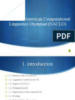 The North American Computational Linguistics Olympiad (NACLO)
