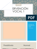 Intervención Vocal 1