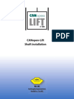 Canopen-Lift Shaft Installation: W+W W+W