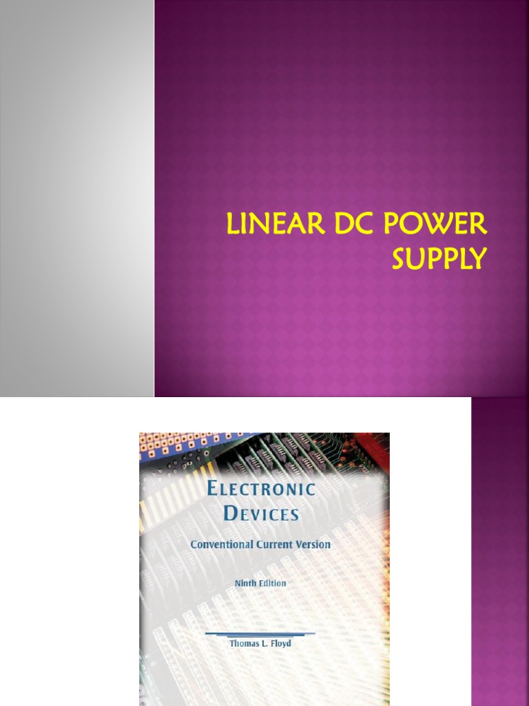 Understanding Linear DC Power Supply | PDF | Rectifier | Electronic Filter