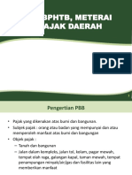 Pajak Daerah Dan PBB BPHTB 03092017