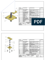 N° de Elemento #De Pieza Descripción Cantida D: 1 Base General 1 2 Columna 1