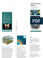 Greenhouse Effect: An Effect in The Atmosphere As A Result of The Presence of Greenhouse Gases