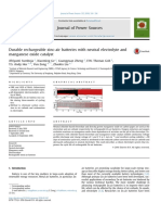 Rechargeable Zinc-Air Batteries With Neutral Electrolyte and Manganese Oxide Catalyst