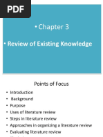 Chapter 3 Literature Review