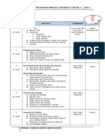 CONTOH Jadual Program Transisi Terkini MSB