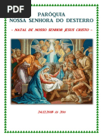 Caderno de Partituras Coral 2018