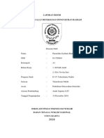 Laporan Resmi Statistika Pencacahan - Paramitha Syabani Madusila (011700004)