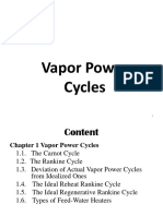 Ch 1 Vapor Power Cycles