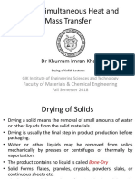 Drying of Solids Lectures