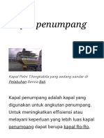 Kapal Penumpang - Wikipedia Bahasa Indonesia, Ensiklopedia Bebas PDF