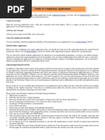 SIT Undergraduate Application Guide | PDF | Password | Login