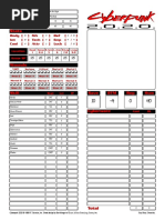 Handle Role Character Points Skill Points Stats: QQQQ QQQQ QQQQ QQQQ QQQQ QQQQ QQQQ QQQQ QQQQ QQQQ