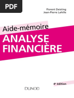 Aide-mémoire Danalyse Financière - 4e Édition