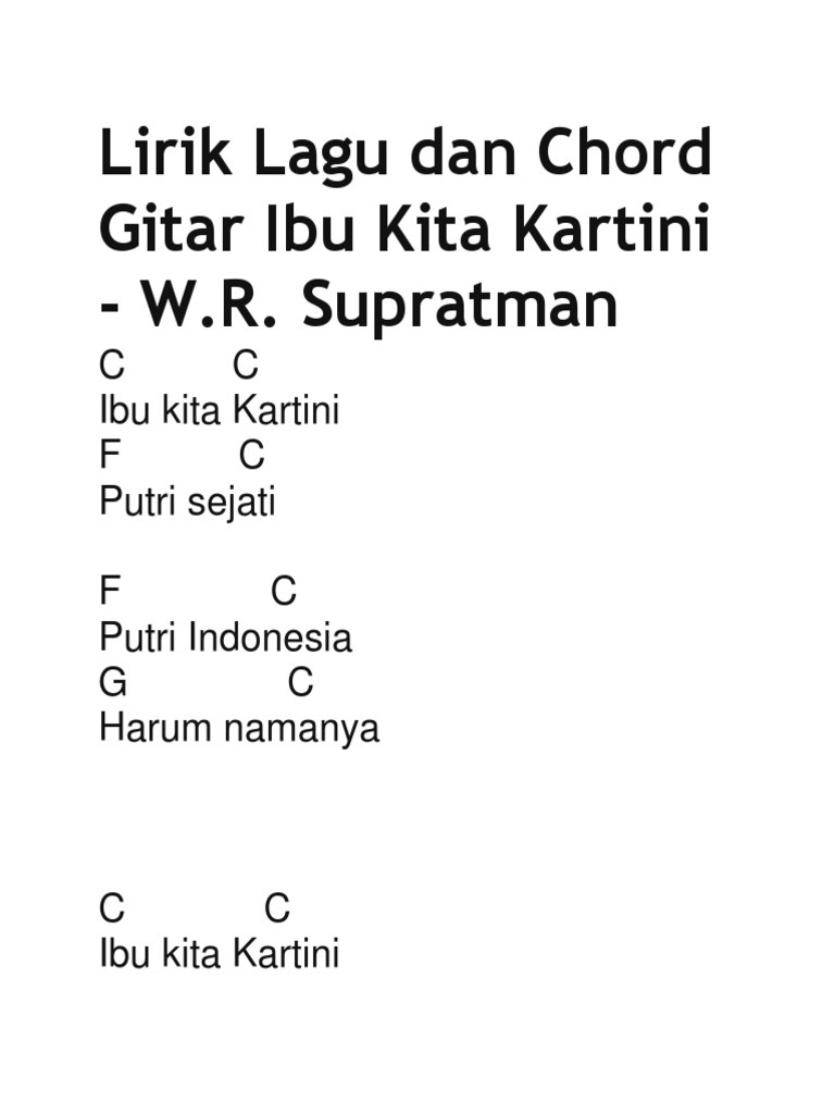 Pencipta lagu kasih ibu