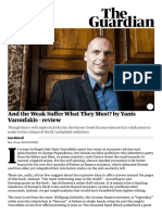 And the Weak Suffer What They Must_ by Yanis Varoufakis – Review _ Books _ the Guardian