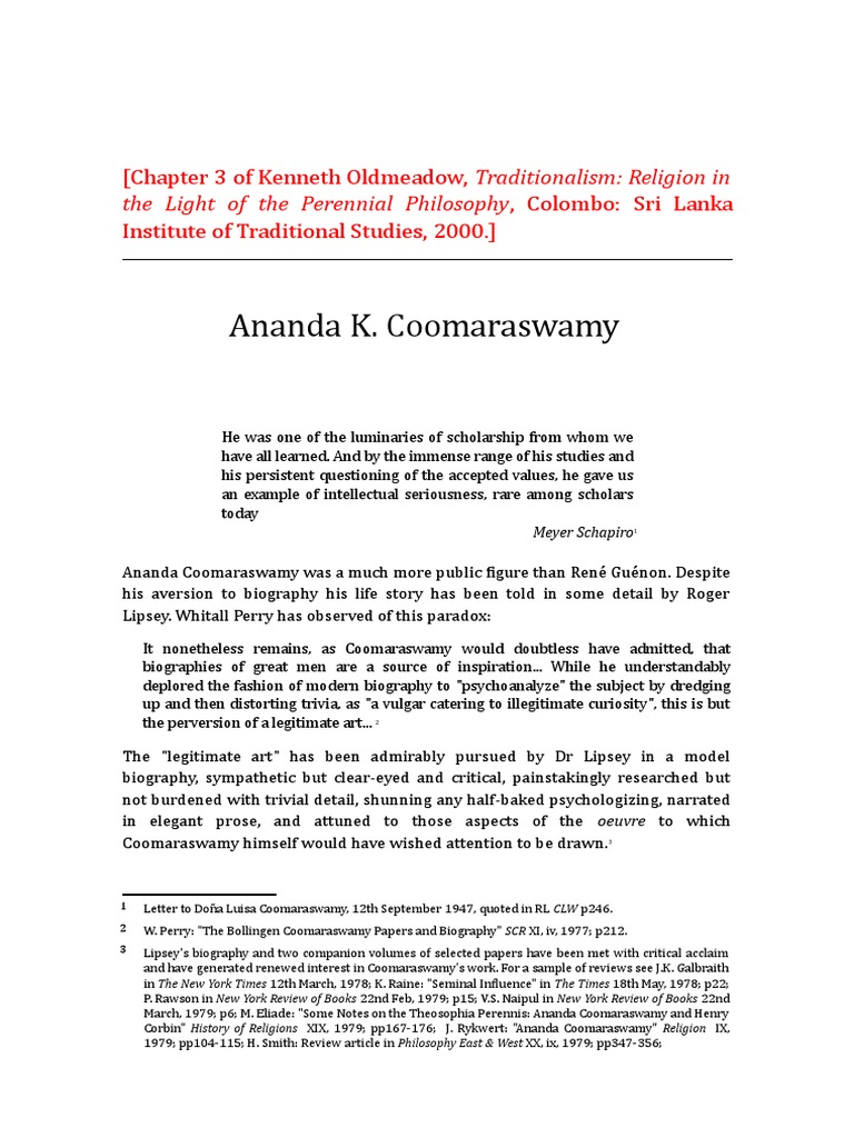 Ananda K Coomaraswamy Download Free Pdf Arts And Crafts Movement