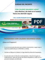 Presentacion Programa Con Calidad Salvando Vida 2017 Capacity