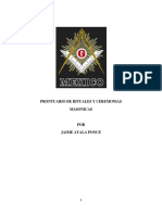 Rituales Masonicos T Carta 156 Pgs