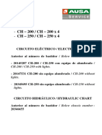 Ausa Forklift CH 200 and CH 250 Service Manual