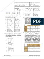 Matriz inversa y sistemas lineales