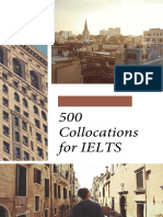 500 Collocations For IELTS Writing and Speaking