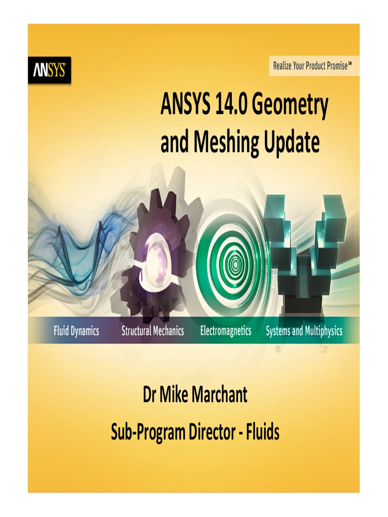 Ansys 14.0 Geometry and Meshing Update | PDF | Computer Aided Design ...