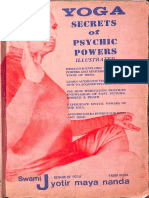Yoga Secrets of Psychic Power - Swami Jyotismayananda