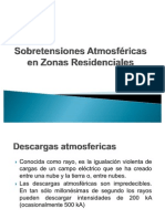 Sobretensiones Atmosféricas en Zonas Residenciales ALTA TENSION