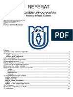 Ingineria Programarii - Referat