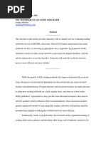 Download Miekley-esl Textbook Evaluation Checklist by Cholifah Kuwatno SN39629117 doc pdf
