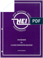Standard for Closed Feedwater Heaters
