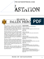 Fallen Heroes Rules Printer Friendly PDF