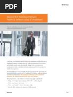 Beyond ROI Health Wellness Investment