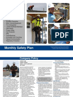 Monthly Safety Plan English