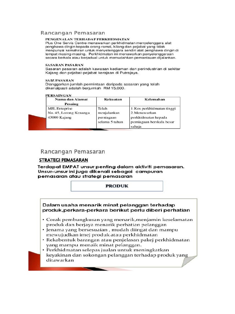 Pelan Perniagaan Pdf