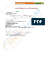 Oracle Iprocurement Setup and Process Training Manual PDF