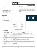 PT8A2511 Toaster Controller Chip Features Defrost and Reheat Modes