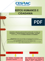 DIREITOS HUMANOS E CIDADANIA