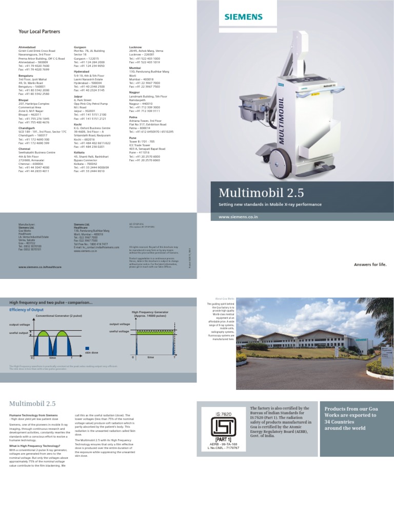 Multimobil 2 5 Radiography Vacuum Tube