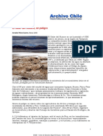 Acuiferos Desde Laguna Del Huasco, Impacto de Las Mineras PDF