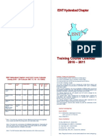 Training Course Calendar 2010 - 2011