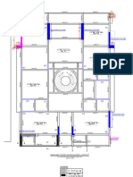 Proposed column layout ground floor plinth level