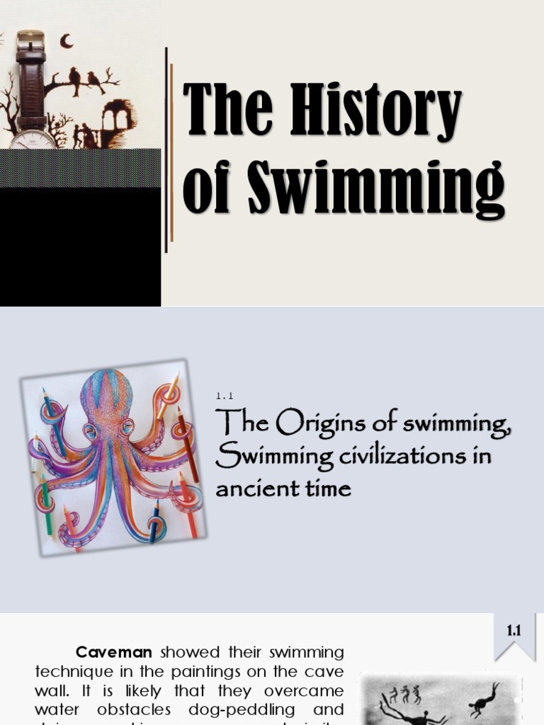 History of Swimming 1.1 1.6 Swimming (Sport) Diving