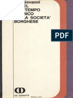 Biagio de Giovanni - Hegel e Il Tempo Storico Della Società Borghese (1970, de Donato) PDF
