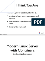 Containers, Namespaces and Networking Deep Dive