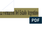 La Formación Del Estado Argentino