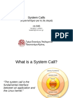 System Calls: Vangelis Ladakis Ladakis@