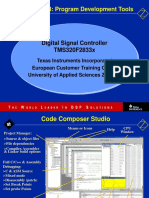 Module 3: Program Development Tools: Digital Signal Controller TMS320F2833x